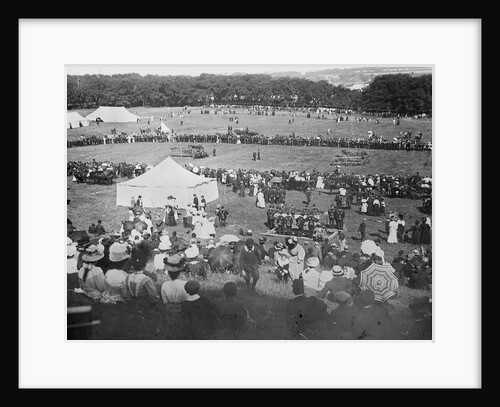 Cattle Show at Magher Troddan, Ramsey, Isle of Man by George Bellett Cowen